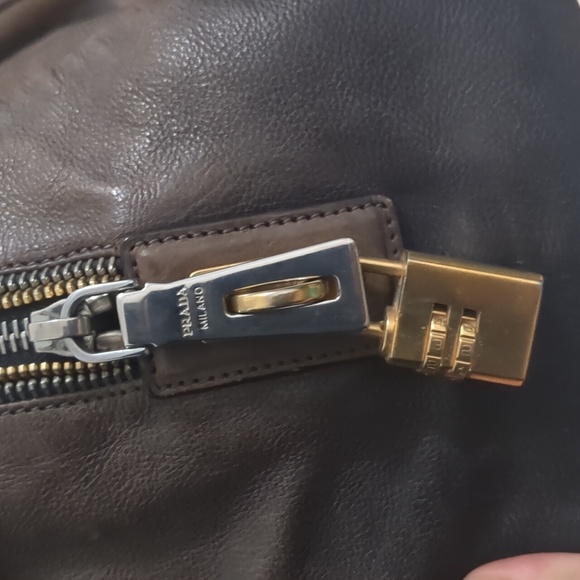 Authentic Prada Ombr Glac Double Zipper : vintage - Picture 5 of 16